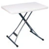 GSC Technologies Adjustable Table - Polyethylene - White - 20-in D X 27 1/2-in H X 30-in W -Rona shop 0022020 L