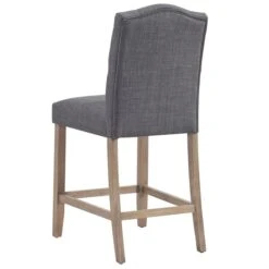 Worldwide Home Furnishings !nspire Grey Button Tufted Fabric Counter Stool (Set Of 2) 9 Worldwide Home Furnishings !nspire Grey Button Tufted Fabric Counter Stool (Set Of 2) -Rona shop 330002126 AlternateImage2 l