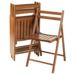 Winsome Wood Robin 17.4-in Brown Folding Chair (Set Of 4) -Rona shop 330007223 MainImage 001 l