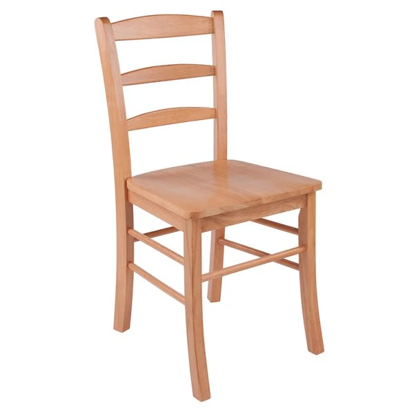 Winsome Wood Benjamin 17.79-in Light Oak Ladder Back Dining Chair (Set Of 2) 5 Winsome Wood Benjamin 17.79-in Light Oak Ladder Back Dining Chair (Set Of 2) - Image 3
