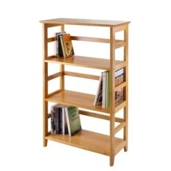 Winsome Wood Studio Bookshelf 26 X 42-in Honey