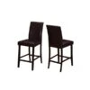 Monarch Specialties Monarch 24.5-in Brown Dining Chairs (Set Of 2) -Rona shop 330007671 MainImage 001 l