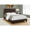 Monarch Specialties Monarch Brown 80.25-in X 58-in - Full Bed