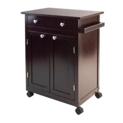 Winsome Wood Savannah Kitchen Cart - 26.89-in X 34.02-in - Wood - Brown -Rona shop 330010551 MainImage 001 l