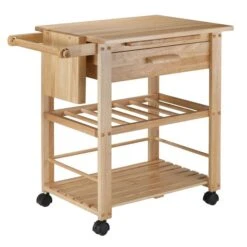 Winsome Wood Finland Kitchen Cart - 35-in X 31.5-in - Wood - Natural -Rona shop 330010747 AlternateImage1 l