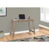 Monarch Specialties Monarch 42.00-In X 29.25-In Taupe Reclaimed Wood-look Computer Desk