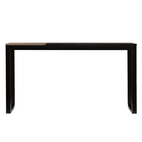 Holly & Martin Lydock Black/Oak Brown Midcentury Console Table 7 Holly & Martin Lydock Black/Oak Brown Midcentury Console Table - Image 5