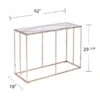 Southern Enterprises Comi Clear Glass Casual Console Table -Rona shop 330949803 AlternateImage3 l
