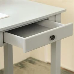 Homycasa Osmin 43.3-in Grey Traditional Writing Desk