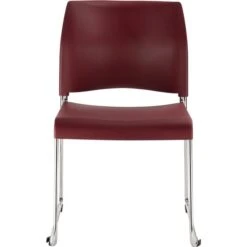 National Public Seating 8800 Series Contemporary Burgundy Side Chair (Metal Frame) - Set Of 4 -Rona shop 330961215 AlternateImage2 l
