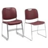 National Public Seating 8500 Series Traditional Wine Side Chair (Metal Frame) - Set Of 4 -Rona shop 330961254 MainImage 001 l