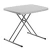Commercialine 20-in X 30-in Indoor Rectangular Plastic Grey Folding Table -Rona shop 330961258 AlternateImage1 l