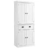 HomCom White Composite 72.5-in H X 30-in W Pantry -Rona shop 330982048 MainImage 001 l
