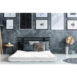 AJD Home 6-in Natural Double CertiPUR-US® Certified Foam Futon Twin, In Beige