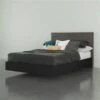 Nexera Apollo 2 Piece Full Size Bedroom Set - Bark Grey And Black