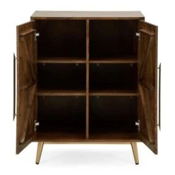 Gild Design House Callahan 32-in Brown Mango Wood Sideboard