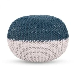 Inspired Home Arionna Teal Bean Bag