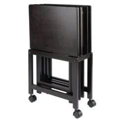 Winsome Wood Allen 5-Piece Snack Table Set - Coffee 9 Winsome Wood Allen 5-Piece Snack Table Set - Coffee -Rona shop 331037505 AlternateImage2 l