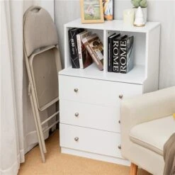 Costway Indoor Beige Metal Upholstered Standard Folding Chair - 6-Pack