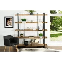 Primo International Wilde 5-Tier Industrial Bookshelf -Rona shop 331057851 AlternateImage1 l
