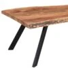 !nspire Rustic Industrial Solid Wood Coffee Table In Natural