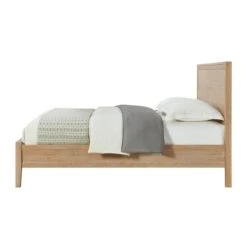 Alaterre Arden Light Driftwood King Panel Bed