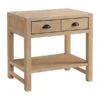 Alaterre Arden 2-Drawer Light Driftwood Pine Nightstand