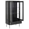 Actona Angus 60-in Display Cabinet With Glass Door
