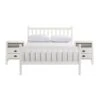 Alaterre Windsor Driftwood White Slat Full Bedroom Set - 3-Piece