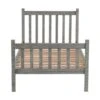 Alaterre Windsor Driftwood Grey Slat Twin Bedroom Set - 3-Piece