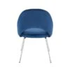 TAKE ME HOME Blue Velvet Flint Chair With Steel Legs - Set Of 2 -Rona shop 331064987 AlternateImage3 l