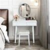 Costway 16-in White Makeup Vanity With 3 Lighting Modes