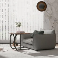 HomCom Espresso Composite Rectangular End Table -Rona shop 331067609 AlternateImage3 l