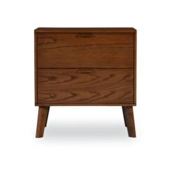 Linon Home Decor Banbury Nightstand 2-Drawer Walnut 27-in 9 Linon Home Decor Banbury Nightstand 2-Drawer Walnut 27-in -Rona shop 331068765 AlternateImage1 l