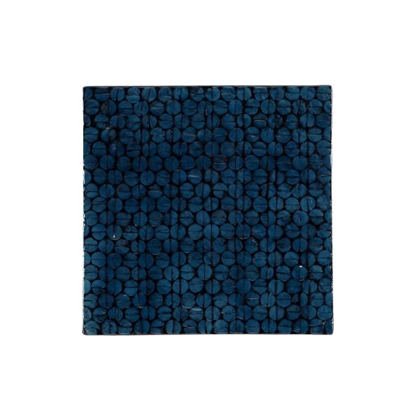 Linon Home Decor Roselle Capiz Square Accent Table Black 18-in X 16.14-in 7 Linon Home Decor Roselle Capiz Square Accent Table Black 18-in X 16.14-in - Image 5