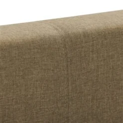 CorLiving Juniper Full Size Fabric Upholstered Bed - Clay Brown