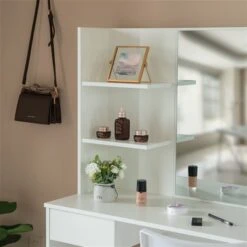 Basicwise 42.5-in White Makeup Vanity -Rona shop 332000483 AlternateImage3 l