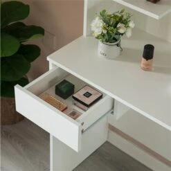Basicwise 42.5-in White Makeup Vanity -Rona shop 332000483 AlternateImage4 l
