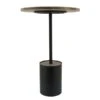Sagebrook Home Black/Brown Wood Round End Table -Rona shop 332000727 AlternateImage1 l