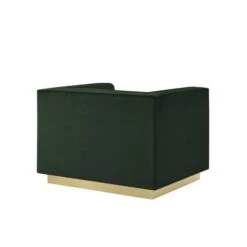 Inspired Home Anniston Modern Hunter Green Velvet Club Chair -Rona shop 332001743 AlternateImage2 l