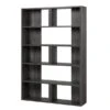 Brassex Inc. Dark Grey Wood 5-shelf Standard Bookcase -Rona shop 332002713 MainImage 001 l