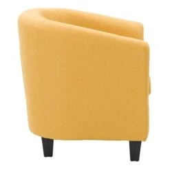 Corliving Elewood Modern Yellow Polyester Club Chair -Rona shop 332003379 AlternateImage3 l