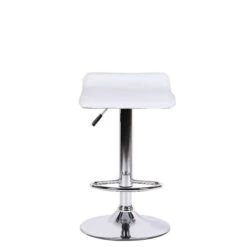 TAKE ME HOME Wendy Contemporary White Barstool With Brushed Chrome Stainless - Set Of 2 9 TAKE ME HOME Wendy Contemporary White Barstool With Brushed Chrome Stainless - Set Of 2 -Rona shop 332003743 AlternateImage1 l