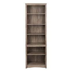 Prepac 80-in Modular Bookcase Drifted Grey With 6 Shelves -Rona shop 332003973 MainImage 001 l