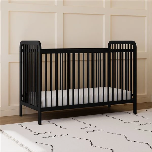 Storkcraft Pasadena 3-in-1 Convertible Crib - Black 3 Storkcraft Pasadena 3-in-1 Convertible Crib - Black