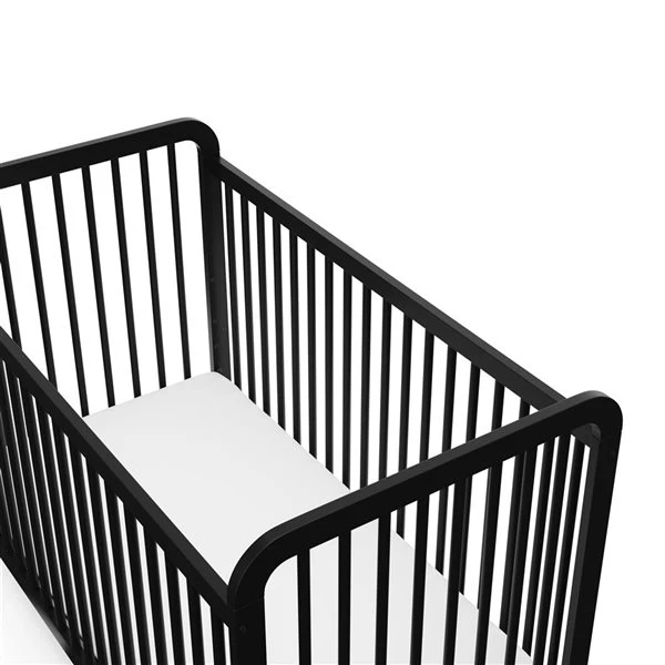 Storkcraft Pasadena 3-in-1 Convertible Crib - Black 5 Storkcraft Pasadena 3-in-1 Convertible Crib - Black - Image 3