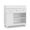Storkcraft Modern Nursery Changing Table Dresser - White