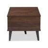 Baxton Studio Pierre Walnut Brown Wood Coffee Table