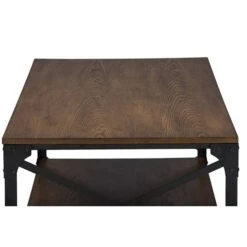 Baxton Studio Greyson Walnut Brown Wood Coffee Table