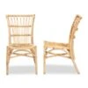 Baxton Studio Ammi Contemporary Side Chair With Wicker Frame - Set Of 2 -Rona shop 332007699 AlternateImage2 l